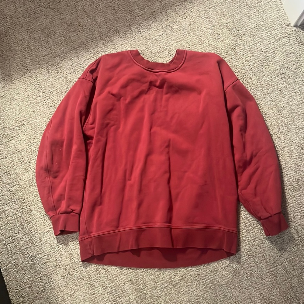 lululemon crew neck sweatshirt
